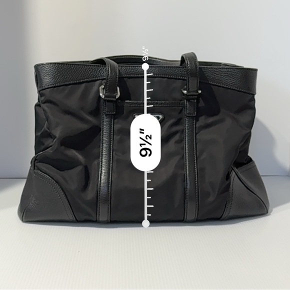 Authentic Prada Nylon & Leather Shoulder Bag - Picture 8 of 12